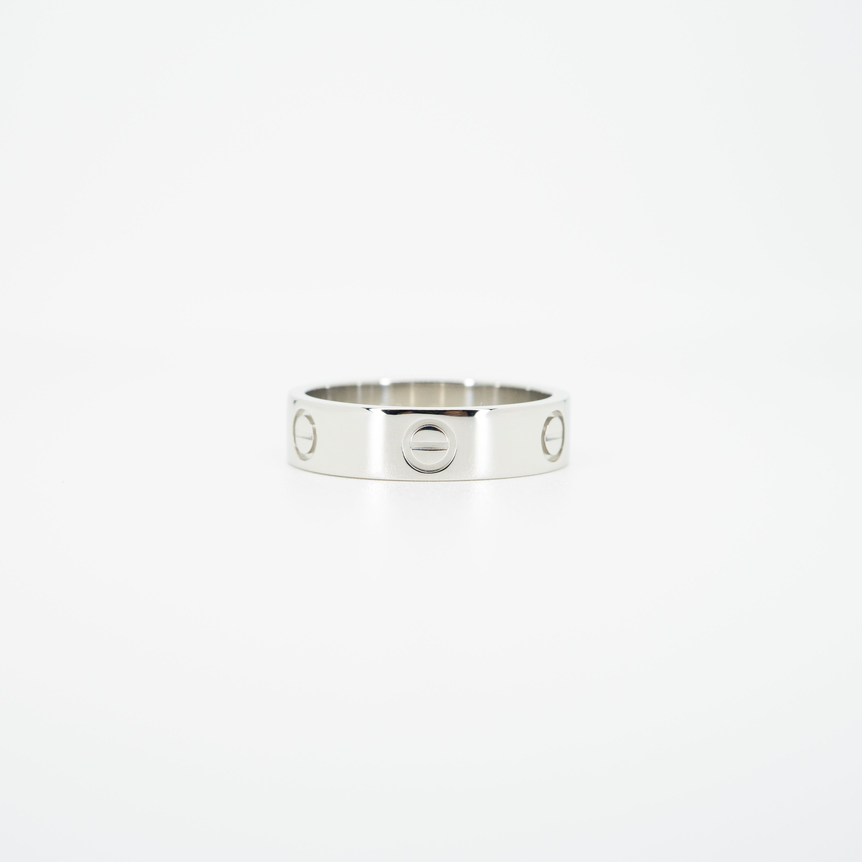 Cartier Love Ring Platinum950 Size 61 Used vrcarim 5434