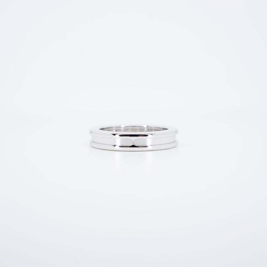 แหวน Bvlgari B.zero1 1band Ring 18K White Gold Size 60# (Used) #vrbvrim 6450