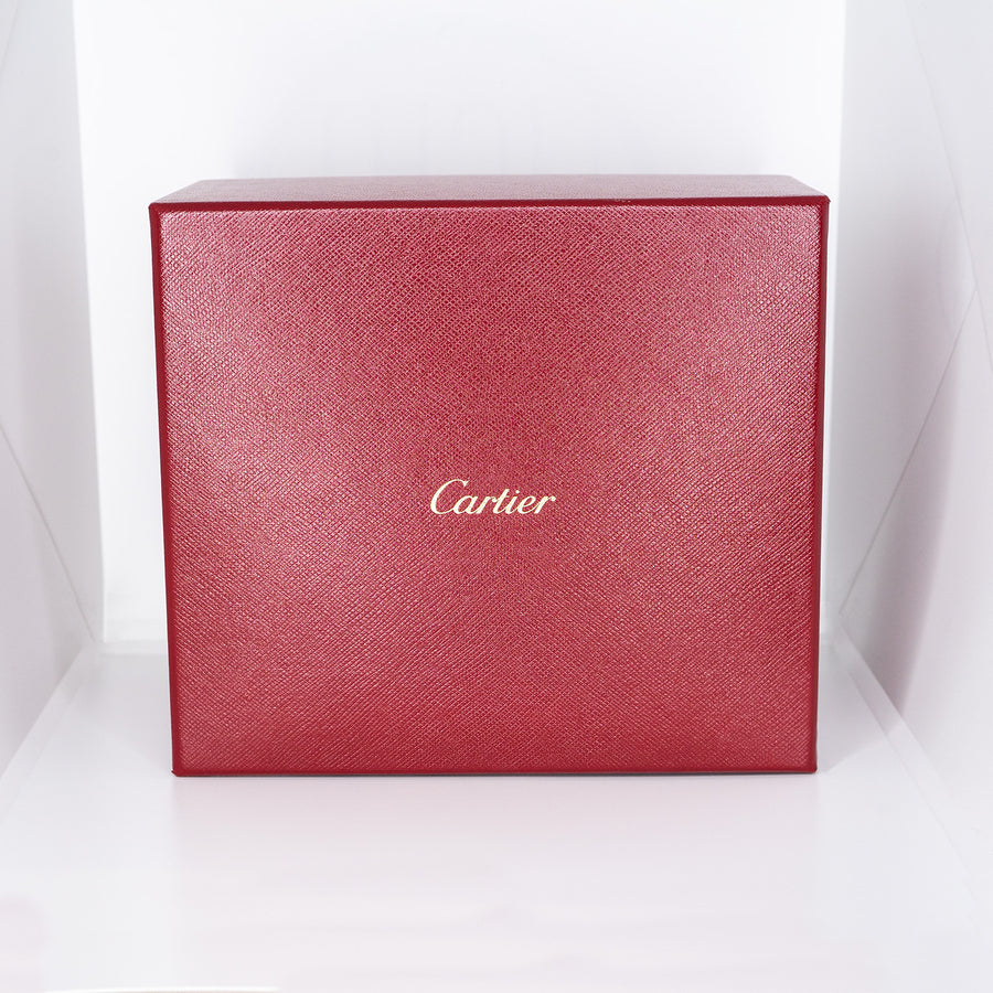 นาฬิกา Cartier Ballon Bleu de Cartier watch, 40mm., automatic movement, steel, leather Size 40mm.# (Used) #vrca 1025