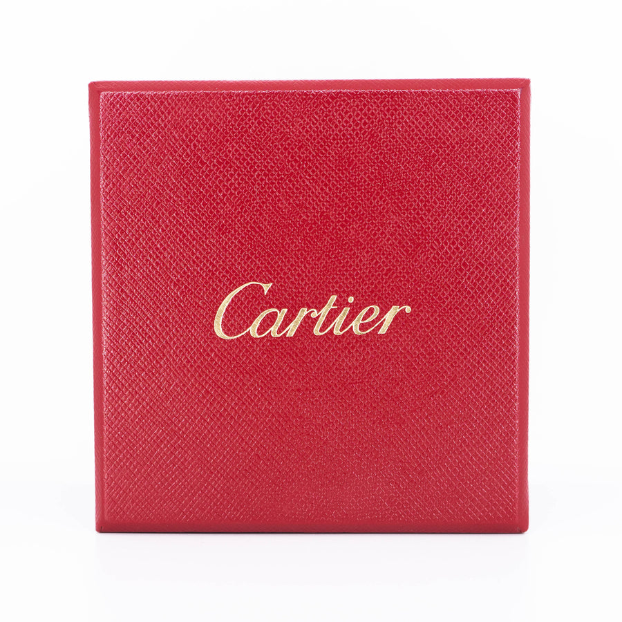 แหวน Cartier Love band #T4 18K White Gold Size 44# (Used) #vrca 0583
