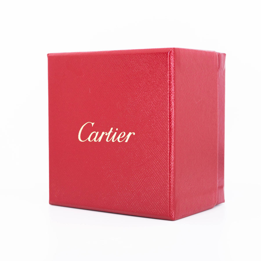 แหวน Cartier Caresse d'Orchidées par Cartier Ring #TU 18K White Gold Size 47# (Used) #vrcarim 5888