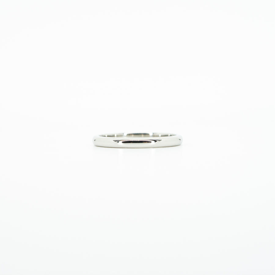 แหวน Cartier 1895 Band Platinum950 Size 48# (Used) #vrca 0421