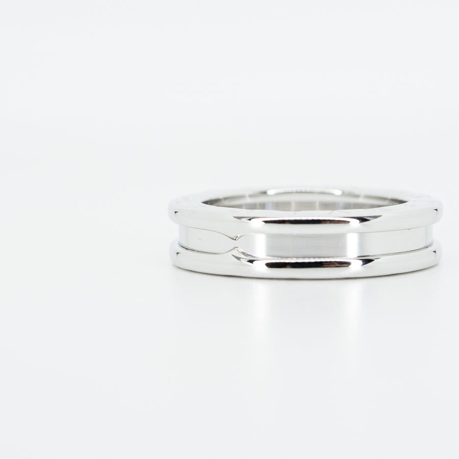 แหวน Bvlgari B.zero1 1band Ring 18K White Gold Size 48# (Used) #vrbv 0442