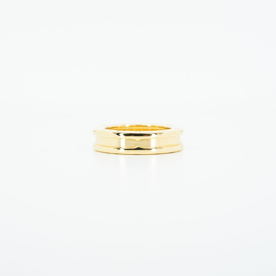 แหวน Bvlgari B.zero1 1band Ring 18K Yellow Gold Size 48# (Used) #vrbvrim 5058
