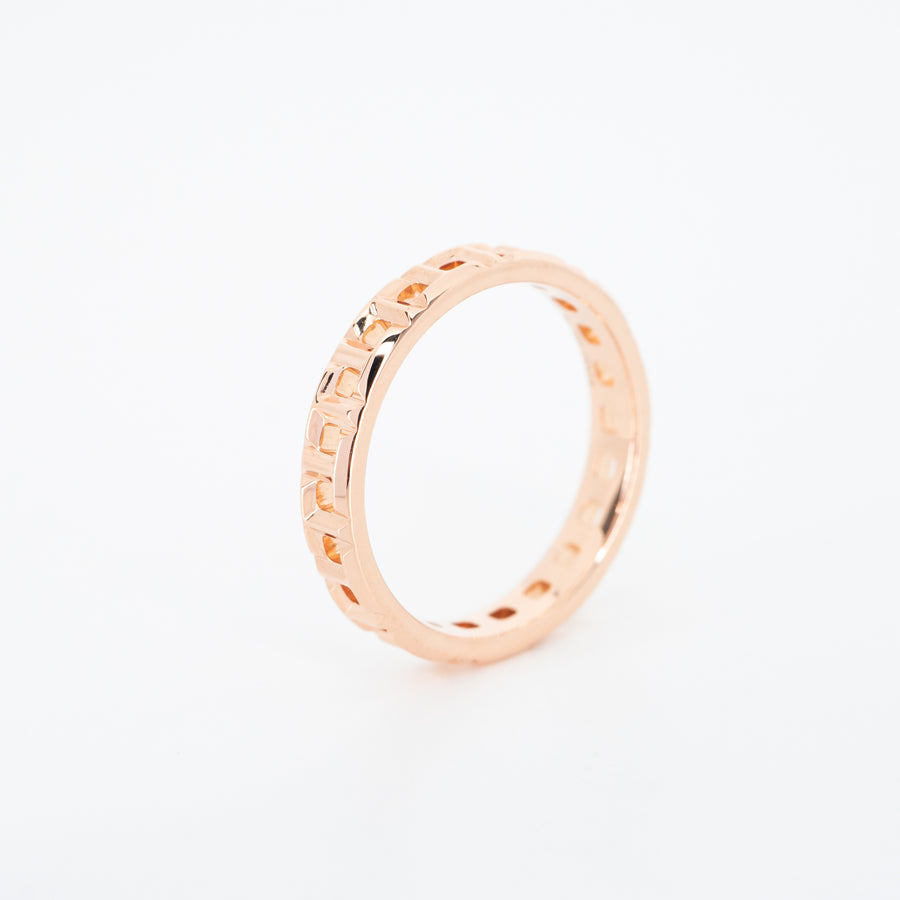 แหวน Tiffany & Co. Tiffany T True Narrow Ring 18K Rose Gold Size 59# (Used) #vrtirimt 6918