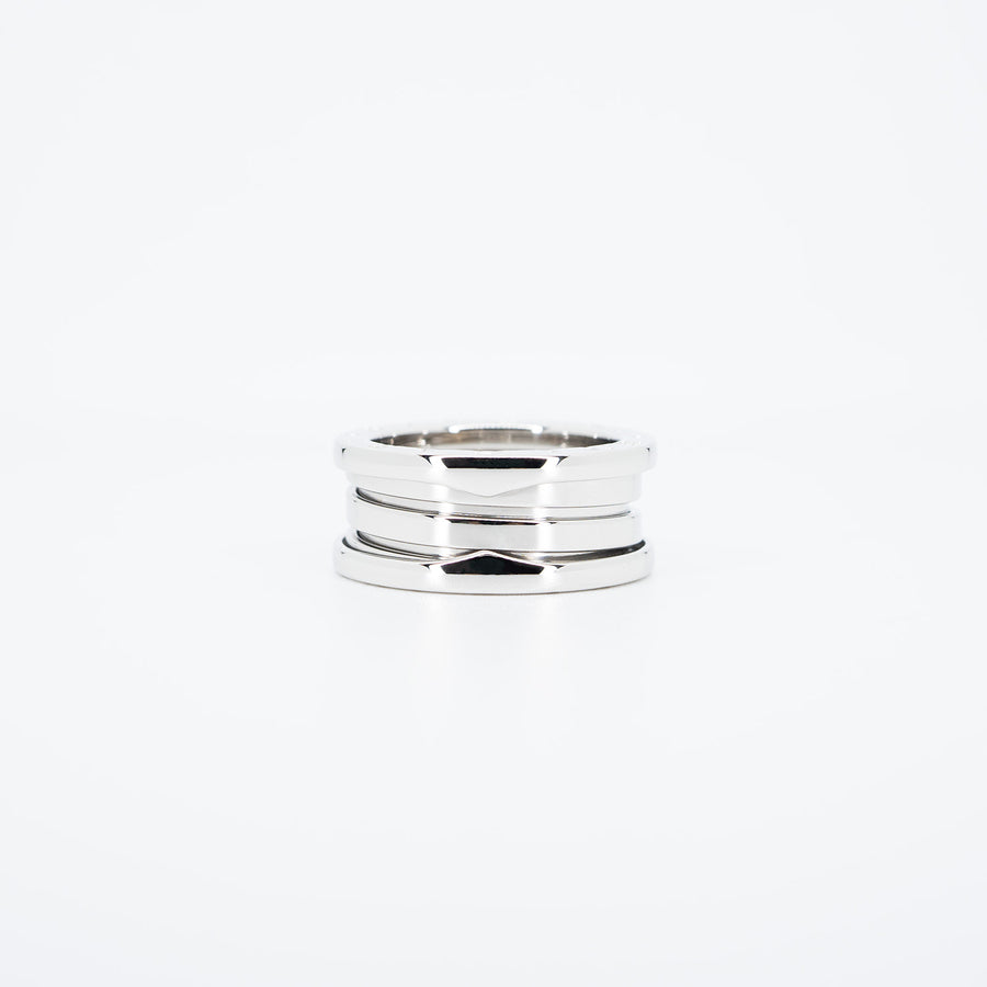 แหวน Bvlgari B.zero1 2band Ring #T4 18K White Gold Size 52# (Used) #vrbvrim 5698