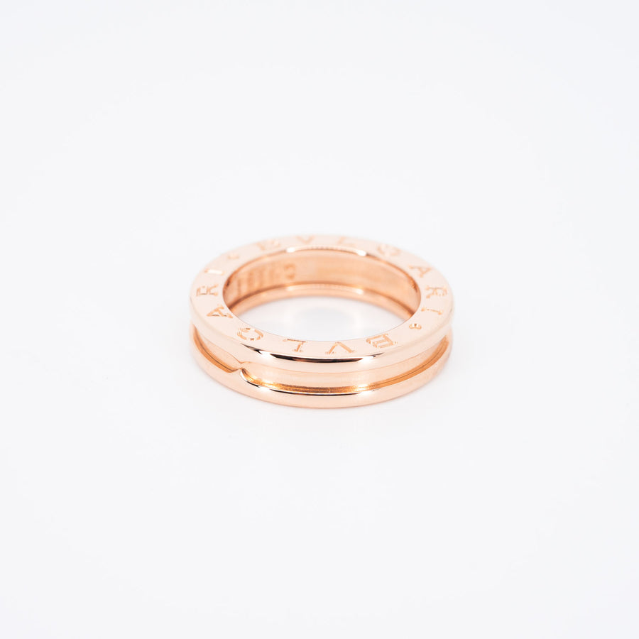 แหวน Bvlgari B.zero1 1band Ring #T4 18K Rose Gold Size 48# (Used) #vrbvr 5931