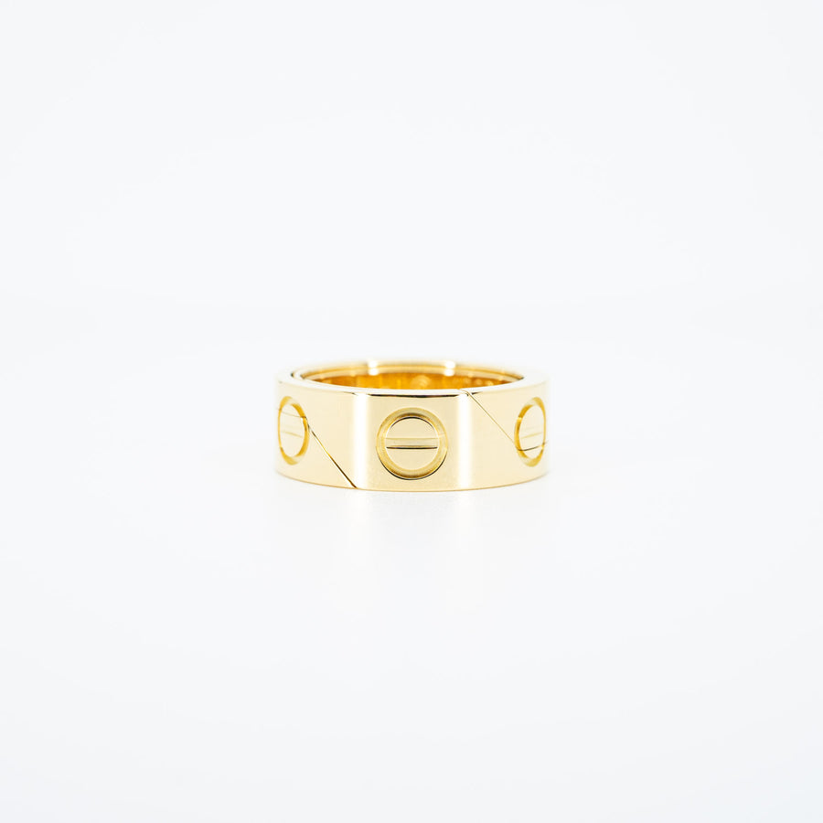 แหวน Cartier Astro love ring (Pendent) Limited Edition #TU 18K Yellow Gold Size 50# (Used) #vrcarim 5889