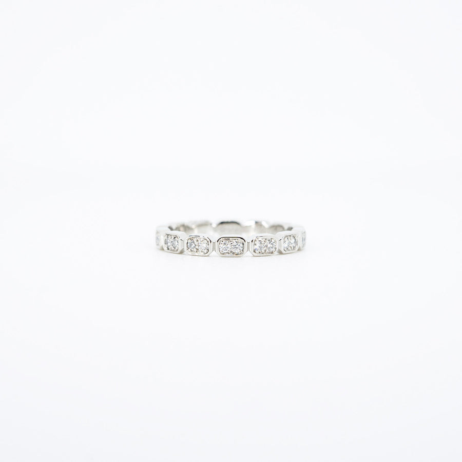 แหวน Chanel Premiere Promesse Ring Diamond #T2 Platinum950 Size 48# (Used) #vrchrim 5887