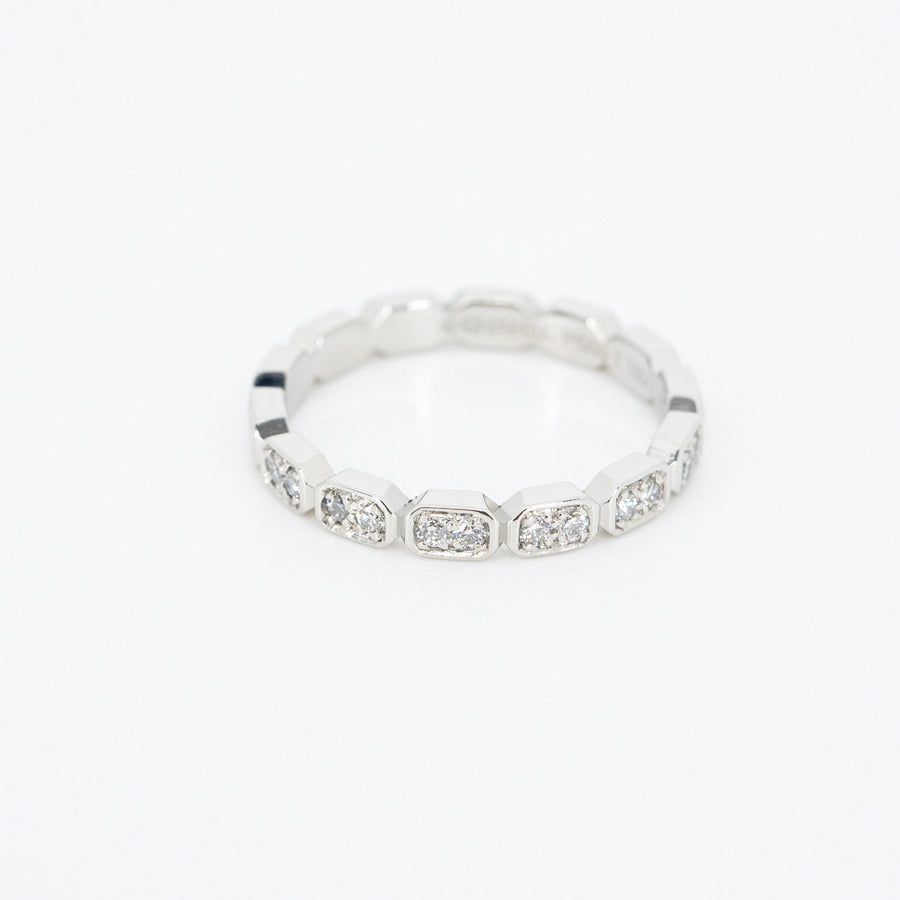แหวน Chanel Premiere Promesse Ring Diamond #T2 Platinum950 Size 48# (Used) #vrchrim 5887