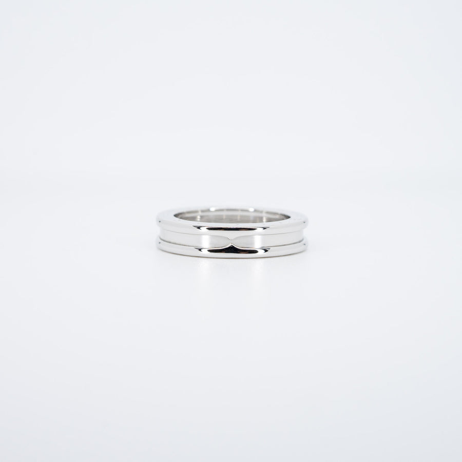 แหวน Bvlgari B.zero1 1band Ring #T4 18K White Gold Size 54# (Used) #vrbvrim 5872