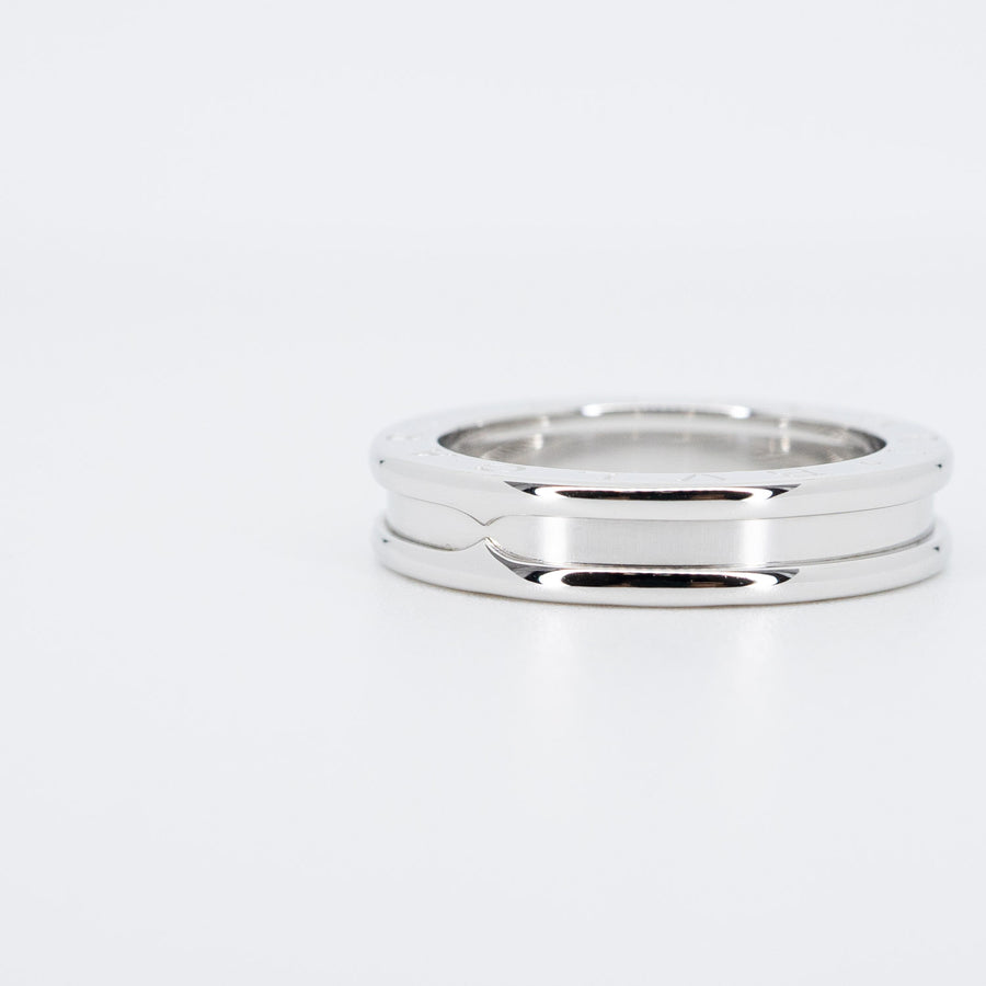 แหวน Bvlgari B.zero1 1band Ring #T4 18K White Gold Size 54# (Used) #vrbvrim 5872