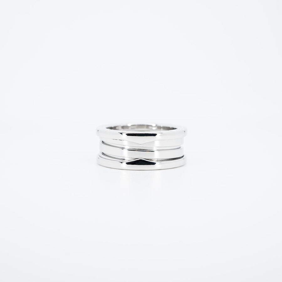 แหวน Bvlgari B.zero1 2band Ring #T4 18K White Gold Size 55# (Used) #vrbvrim 5994