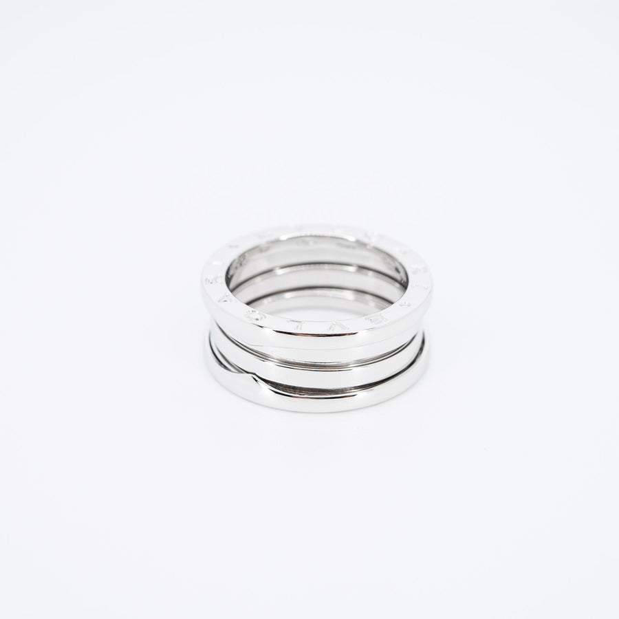 แหวน Bvlgari B.zero1 2band Ring #T4 18K White Gold Size 55# (Used) #vrbvrim 5994