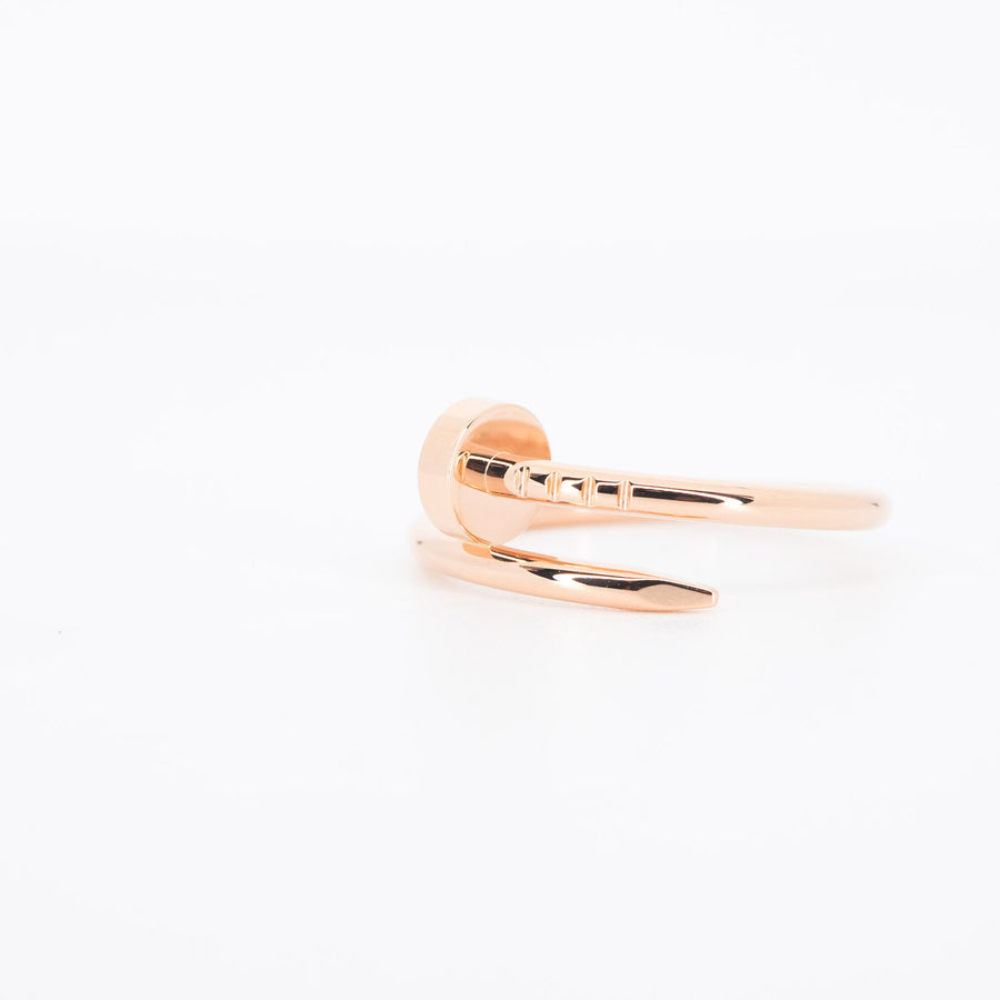 แหวน Cartier Juste Un Clou ring SM #T4 18K Rose Gold Size 51# (Used) #vrcan 6108