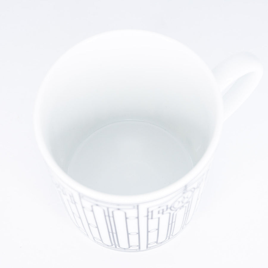 แก้ว Hermes H Deco Mug, White (Used) #vrhe 0692