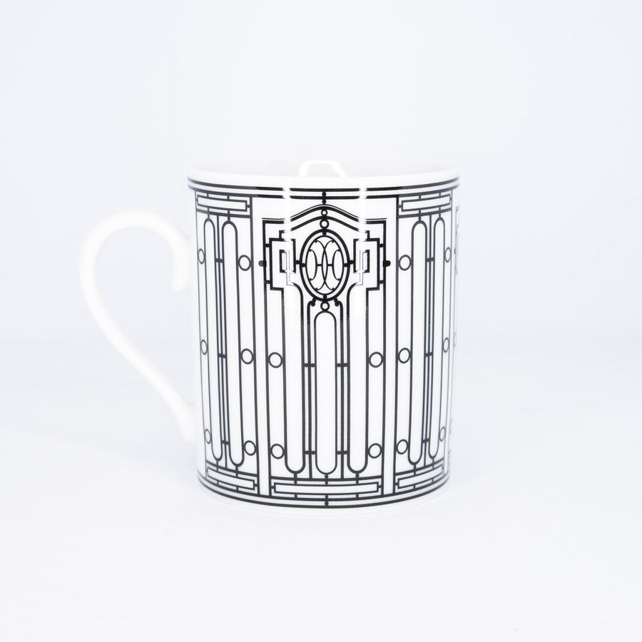 แก้ว Hermes H Deco Mug, White (Used) #vrhe 0694