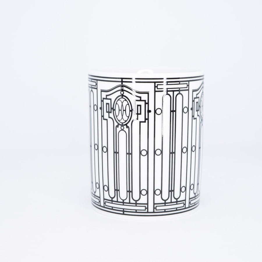 แก้ว Hermes H Deco Mug, White (Used) #vrhe 0693