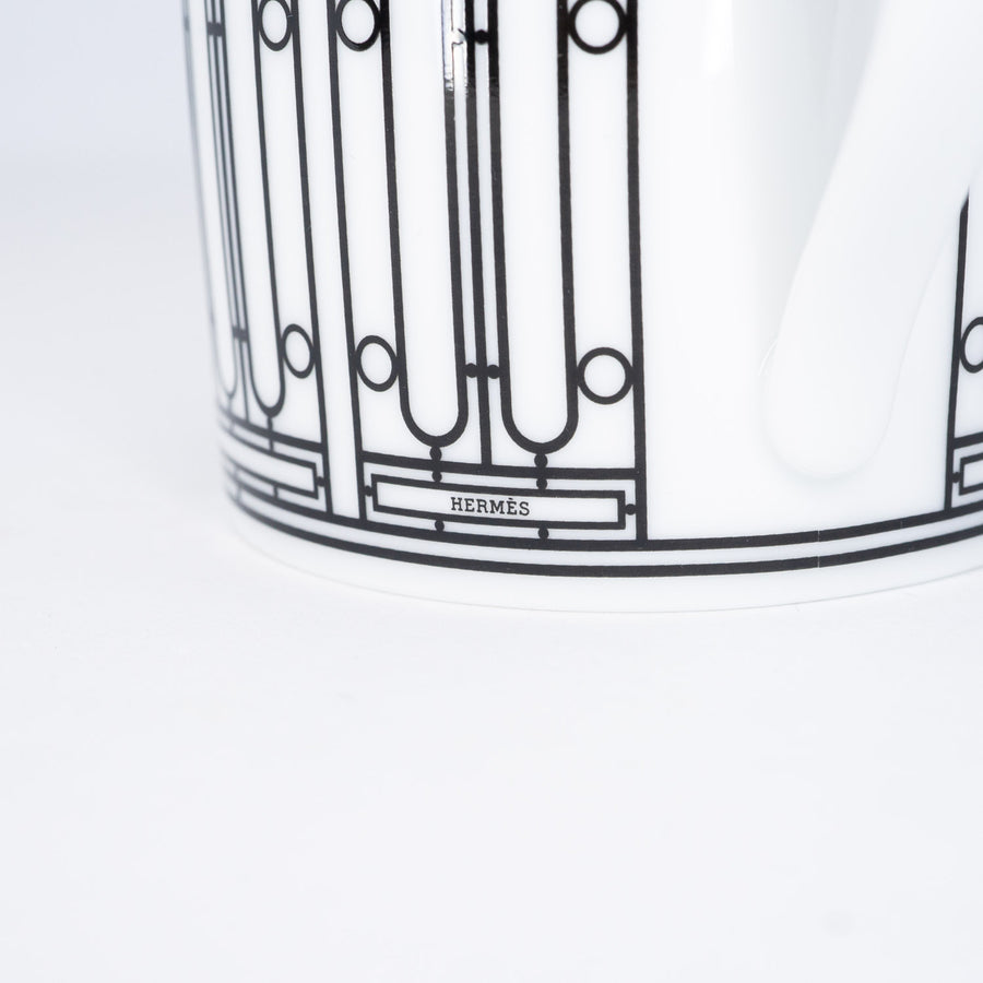 แก้ว Hermes H Deco Mug, White (Used) #vrhe 0693