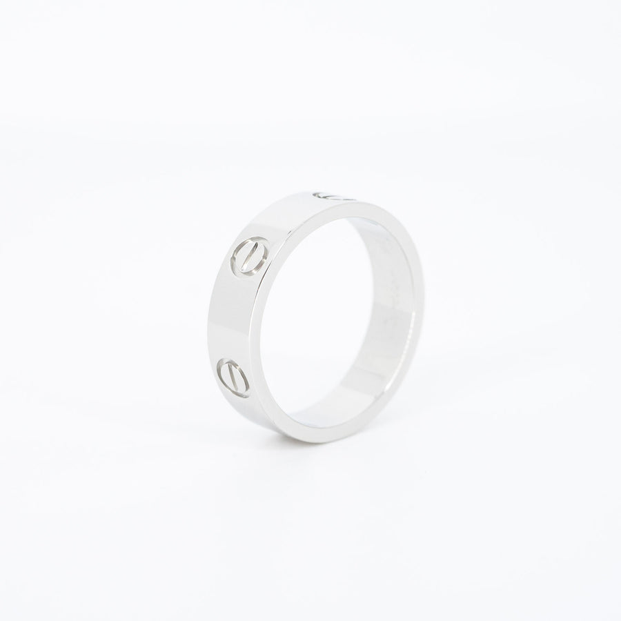 แหวน Cartier Love Ring Platinum950 Size 57# (Used) #vrcar 6235