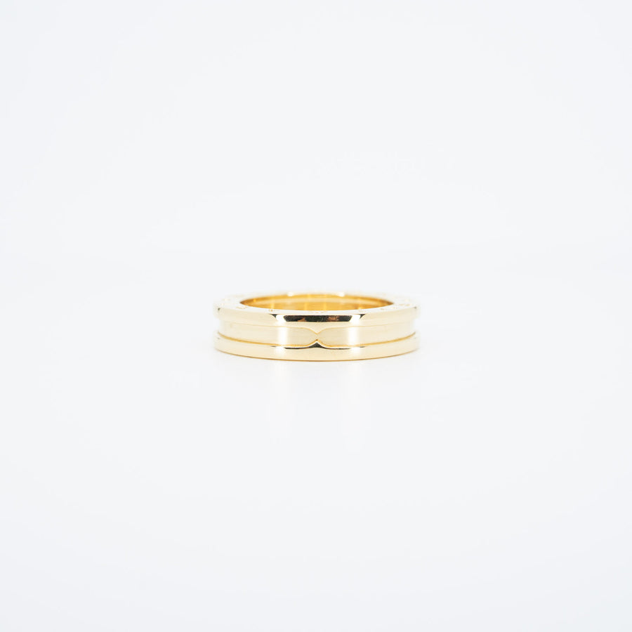 แหวน Bvlgari B.zero1 1band Ring 18K Yellow Gold Size 50# (Used) #vrbvrim 6309