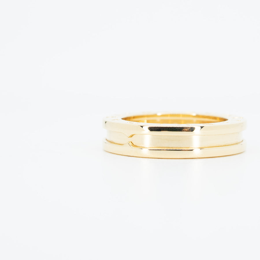 แหวน Bvlgari B.zero1 1band Ring 18K Yellow Gold Size 50# (Used) #vrbvrim 6309