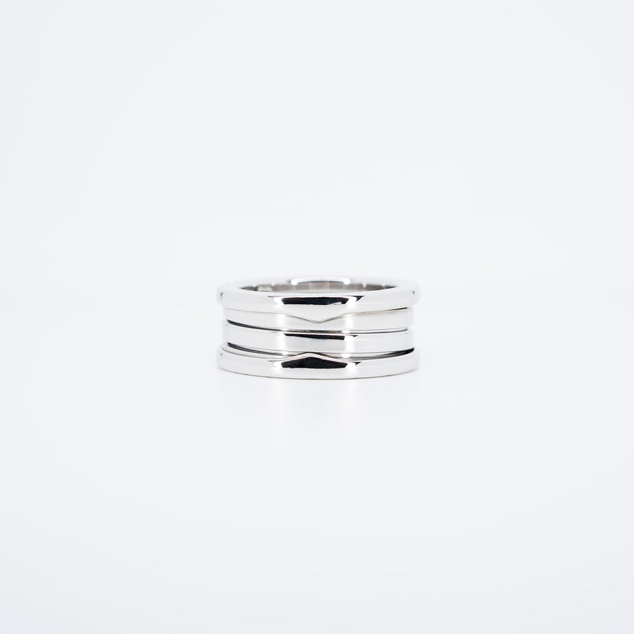 แหวน Bvlgari B.zero1 3band Ring 18K White Gold Size 55# (Used) #vrbvr 6710