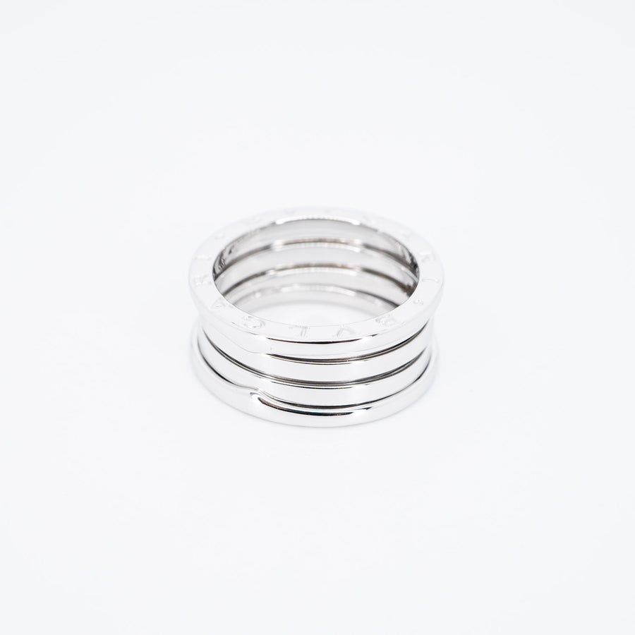 แหวน Bvlgari B.zero1 3band Ring 18K White Gold Size 60# (Used) #vrbvr 6668