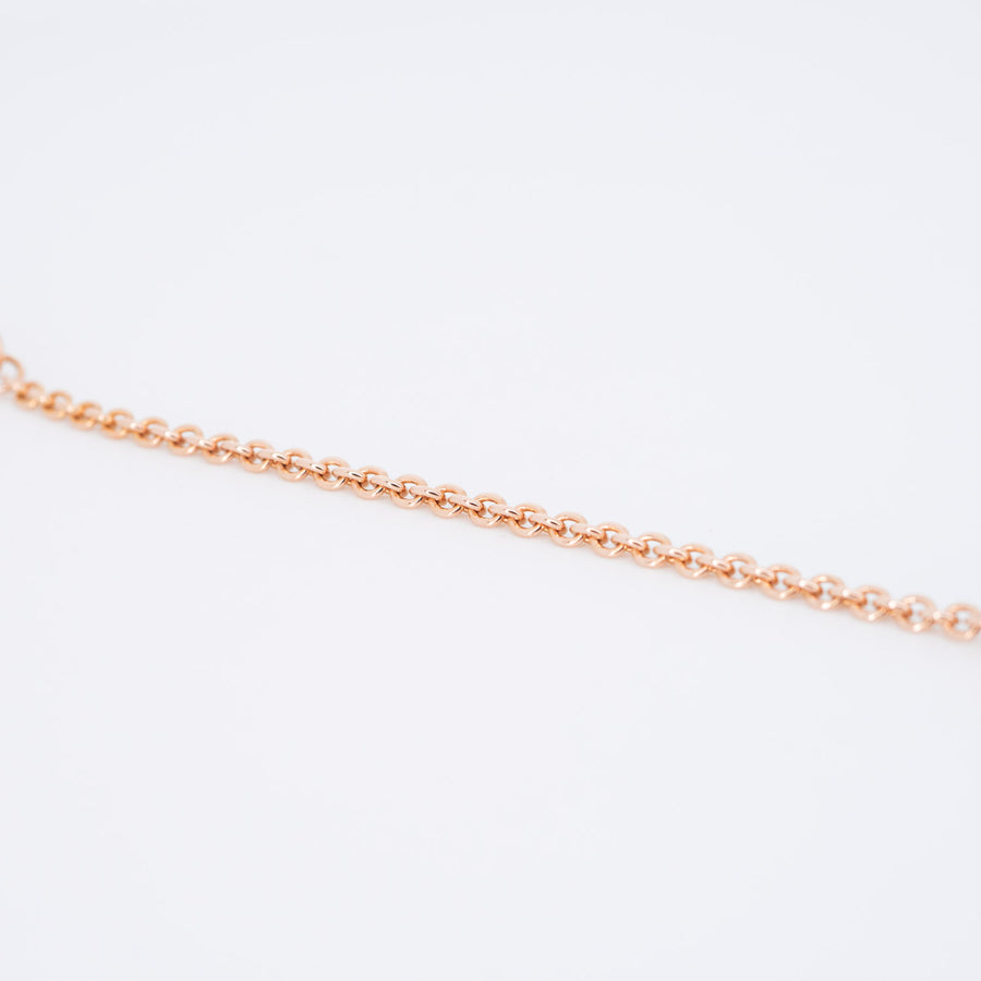 สร้อยข้อมือ Bvlgari B.zero1 mini bracelet 18K Rose Gold Size SM(16-18cm.)# (Used) #vrbvb 6792