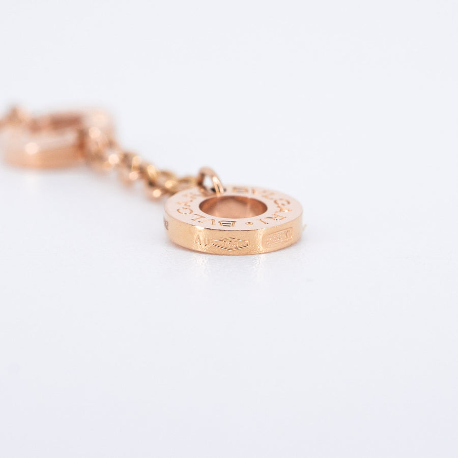 สร้อยข้อมือ Bvlgari B.zero1 mini bracelet 18K Rose Gold Size SM(16-18cm.)# (Used) #vrbvb 6792