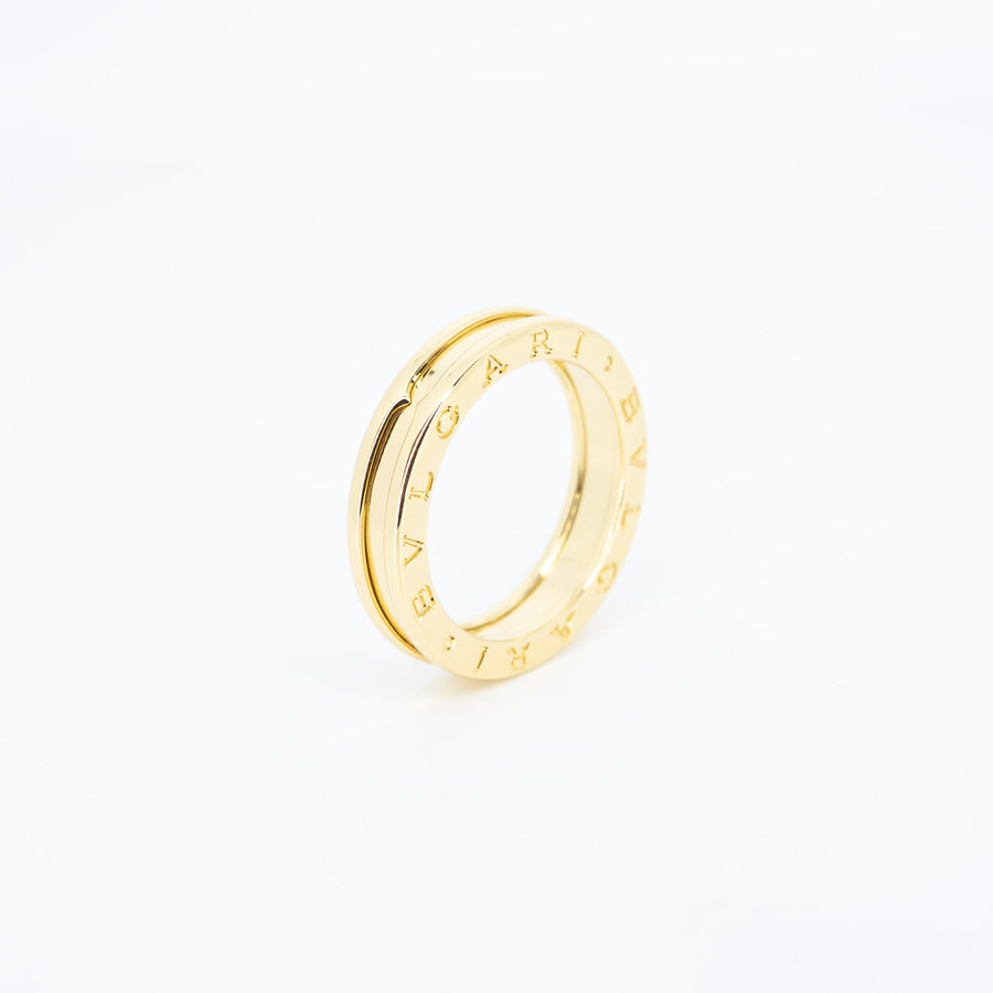 แหวน Bvlgari B.zero1 1band Ring 18K Yellow Gold Size 57# (Used) #vrbvrim 6905