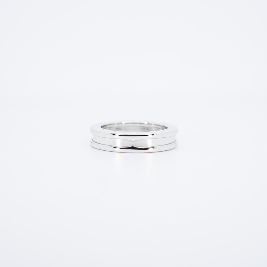 แหวน Bvlgari B.zero1 1band Ring 18K White Gold Size 51# (Used) #vrbvr 6927