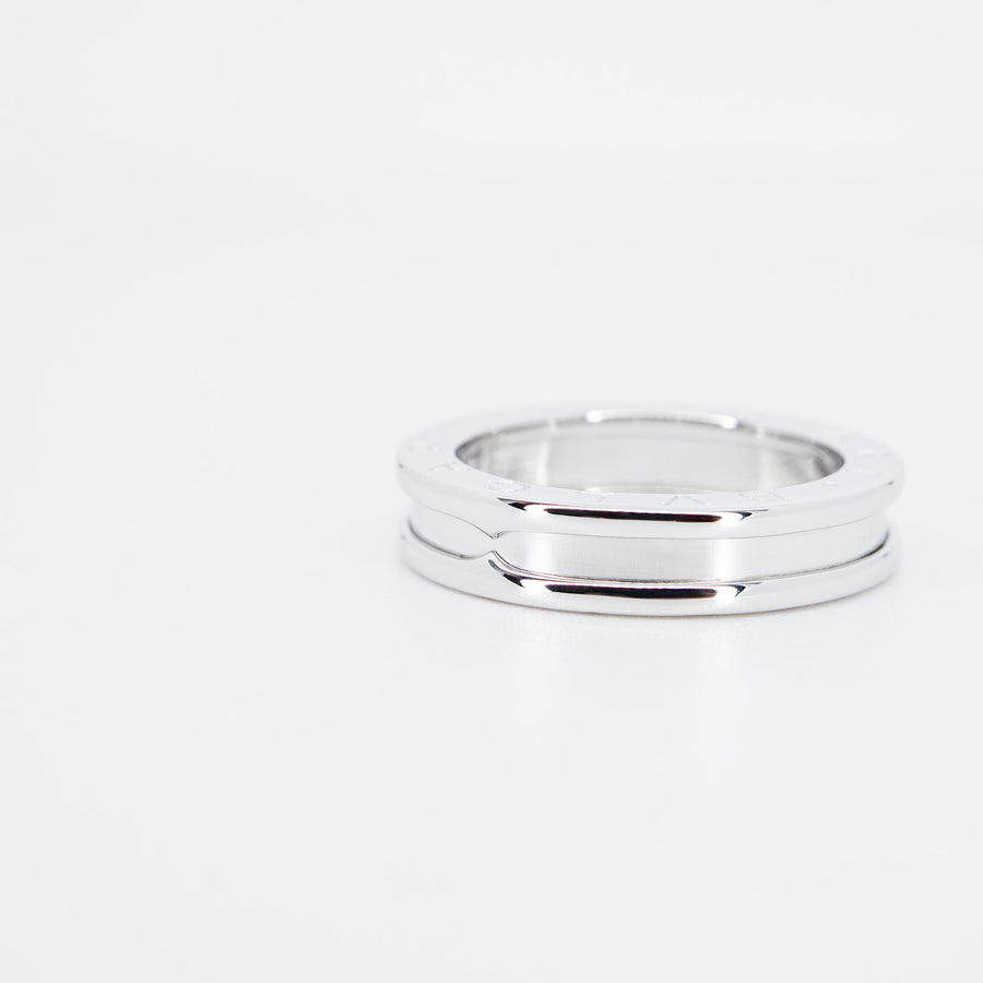 แหวน Bvlgari B.zero1 1band Ring 18K White Gold Size 51# (Used) #vrbvr 6927