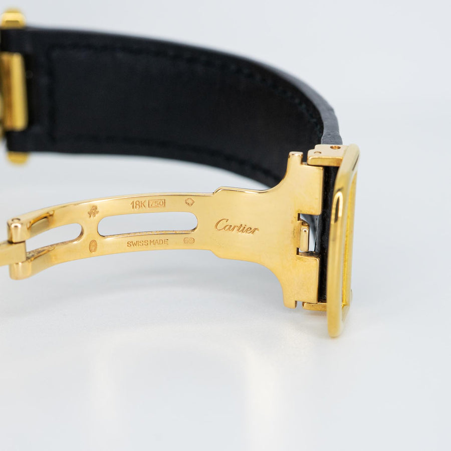 นาฬิกา Cartier Vintage Pasha de Cartier Grille watch, 38mm, Automatic 18K Yellow Gold Size 38mm.# (Used) #vrca 0830