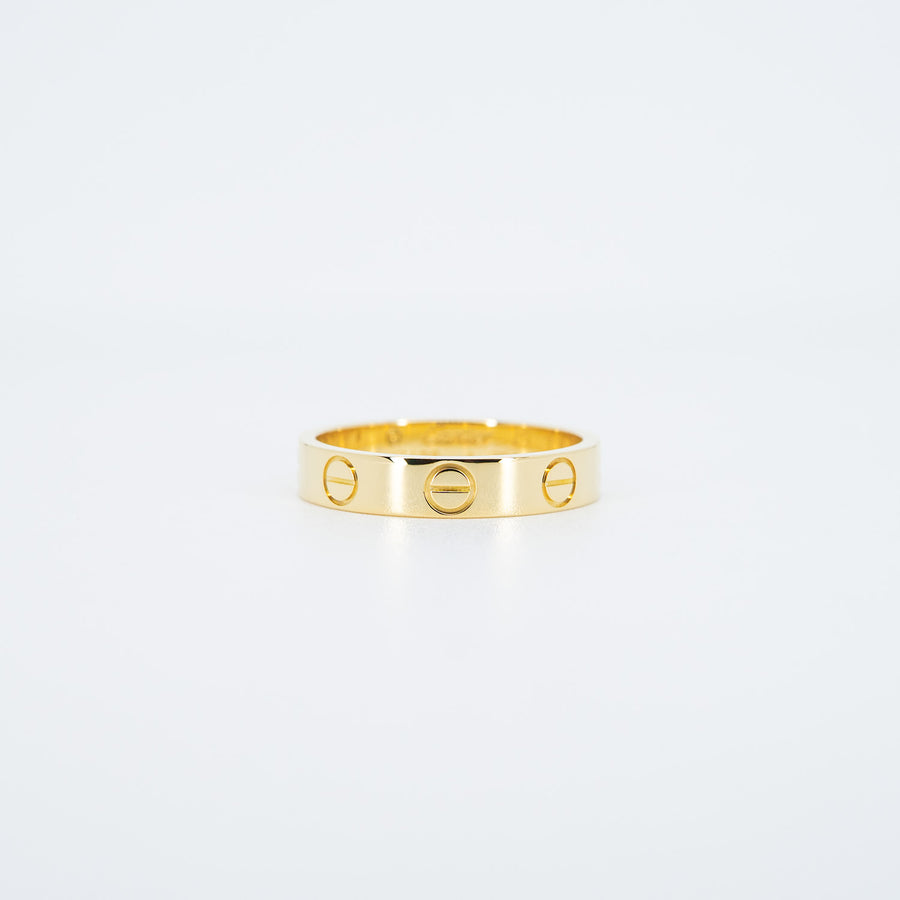 แหวน Cartier Love band 18K Yellow Gold Size 49# (Used) #vrcarimt 7023