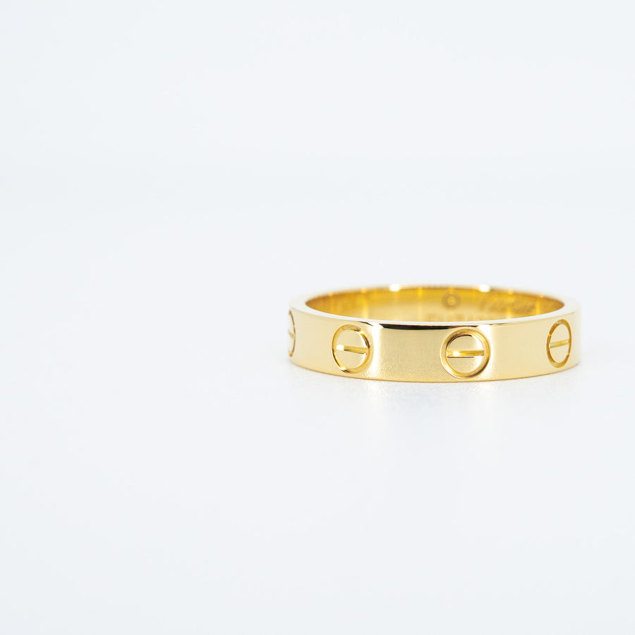 แหวน Cartier Love band 18K Yellow Gold Size 49# (Used) #vrcarimt 7023