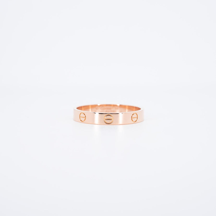 แหวน Cartier Love band 18K Rose Gold Size 64# (Used) #vrcarimt 7000