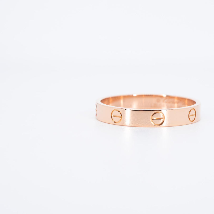 แหวน Cartier Love band 18K Rose Gold Size 64# (Used) #vrcarimt 7000