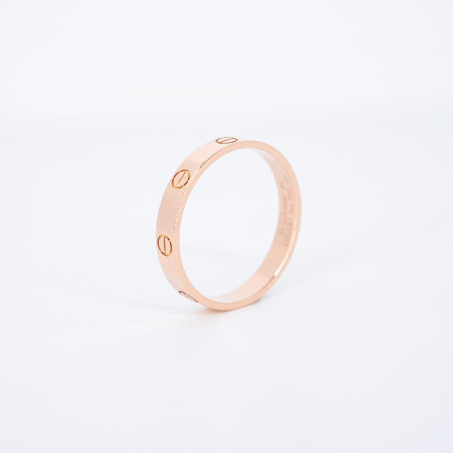 แหวน Cartier Love band 18K Rose Gold Size 64# (Used) #vrcarimt 7000