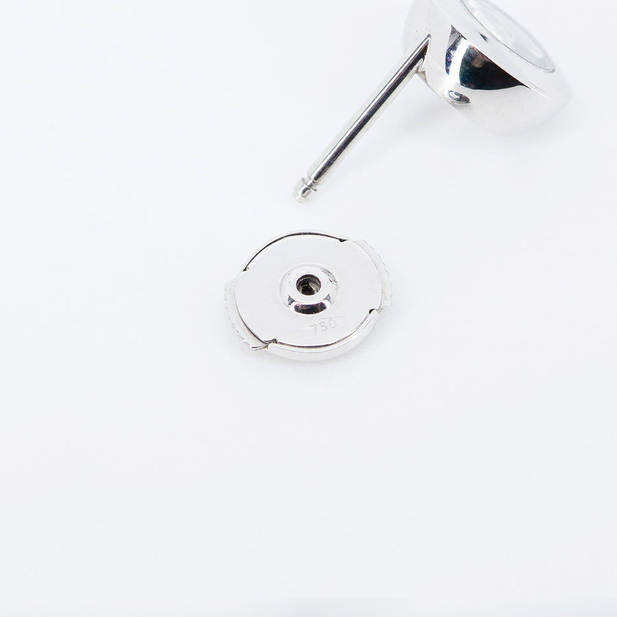 ต่างหู Chopard Happy Diamonds Icons Earrings 18K White Gold (Used) #vrcho 0840