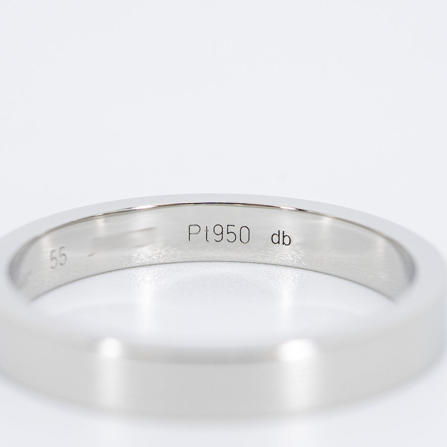 แหวน Cartier C de Cartier Band Platinum950 Size 55# (Used) #vrcarim 6976