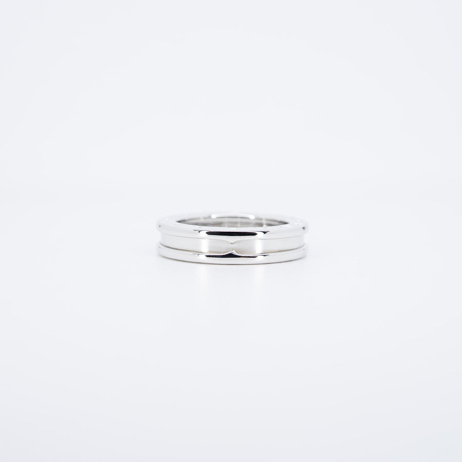 แหวน Bvlgari B.zero1 1band 18K White Gold Size 49# (Used) #vrbvr 7033
