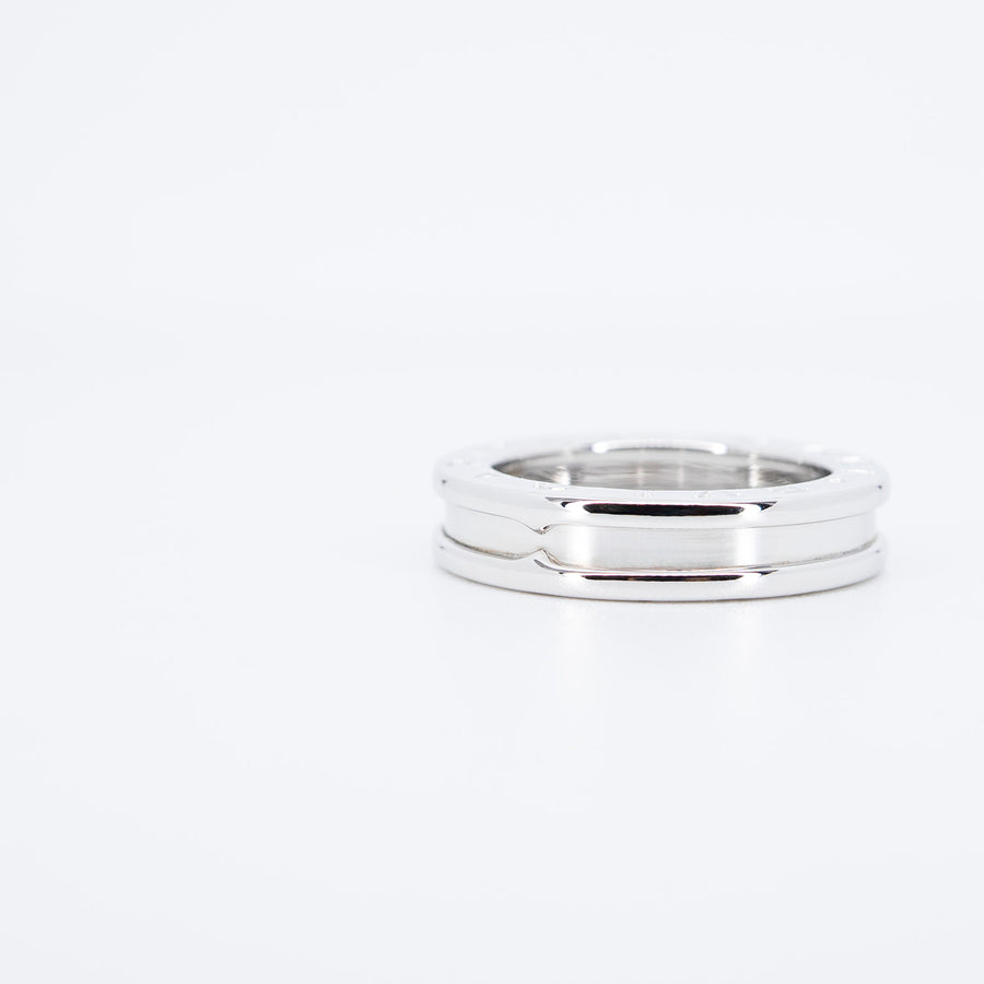 แหวน Bvlgari B.zero1 1band 18K White Gold Size 49# (Used) #vrbvr 7033