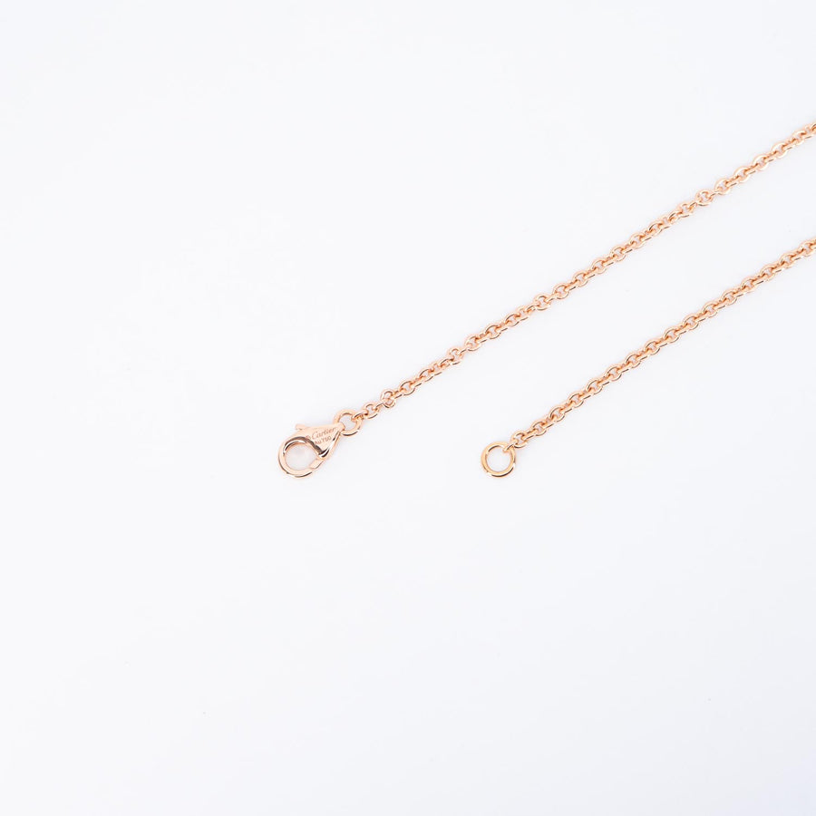 **Hokd k’🐣GrApHy🌸**สร้อยและจี้ Cartier Love Necklace (baby love) 18K Rose Gold Size 44cm.# (Used) #vrcanl 7062