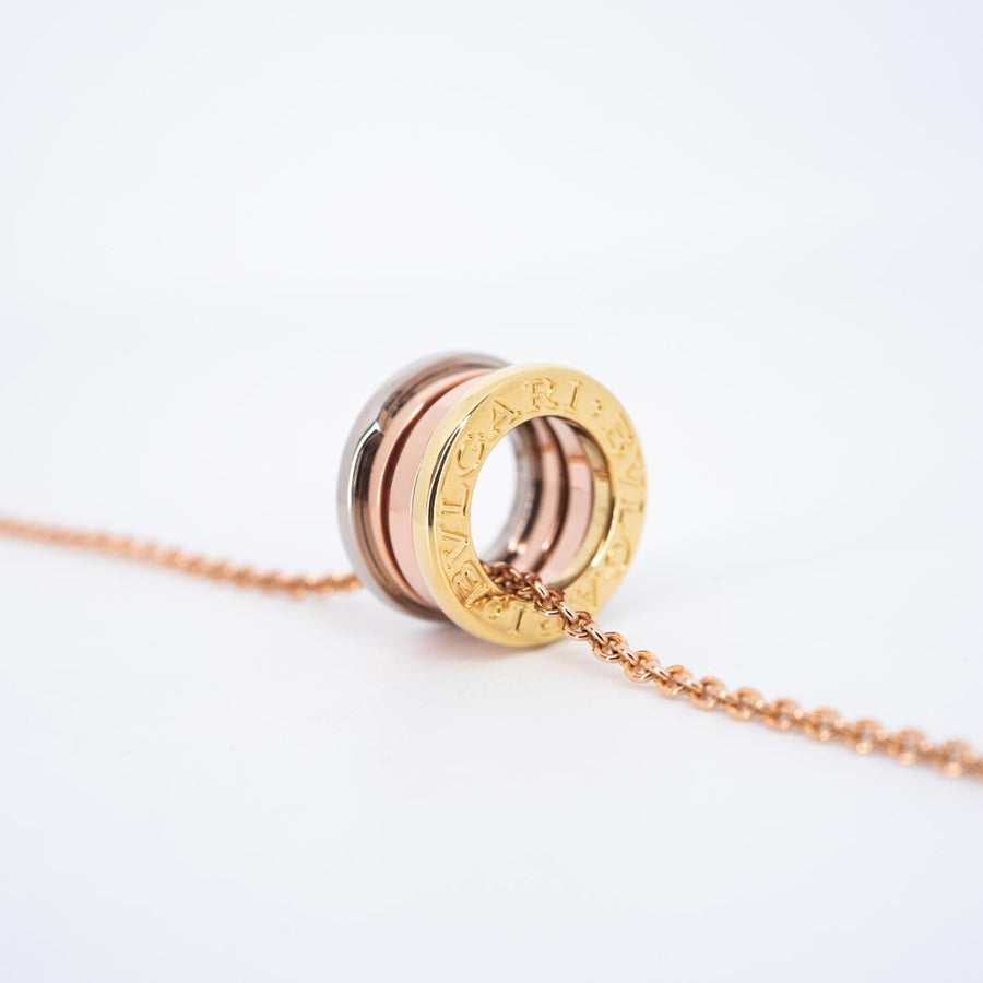 สร้อยและจี้ Bvlgari B.zero1 necklace and pendant 3Color Size 39/42.5/46cm.# (Used) #vrbvnlimt 7133