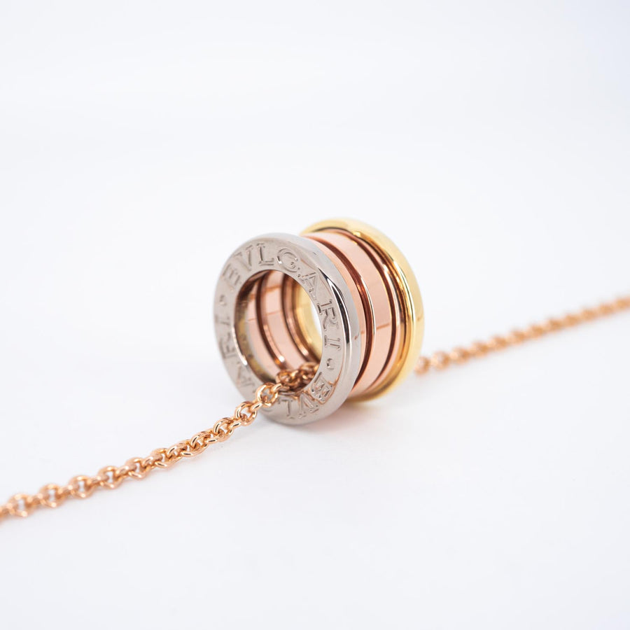 สร้อยและจี้ Bvlgari B.zero1 necklace and pendant 3Color Size 39/42.5/46cm.# (Used) #vrbvnlimt 7133