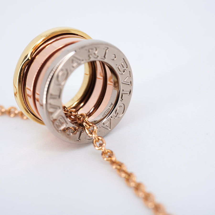 สร้อยและจี้ Bvlgari B.zero1 necklace and pendant 3Color Size 39/42.5/46cm.# (Used) #vrbvnlimt 7133