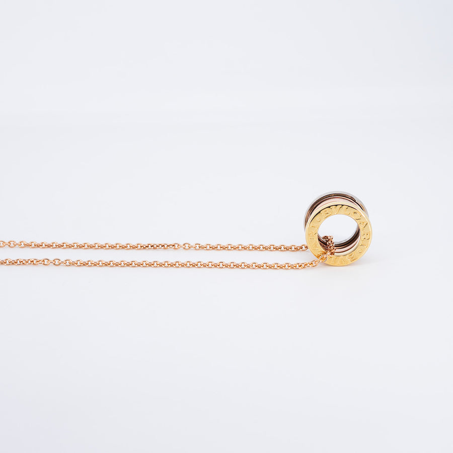 สร้อยและจี้ Bvlgari B.zero1 necklace and pendant 3Color Size 39/42.5/46cm.# (Used) #vrbvnlimt 7133
