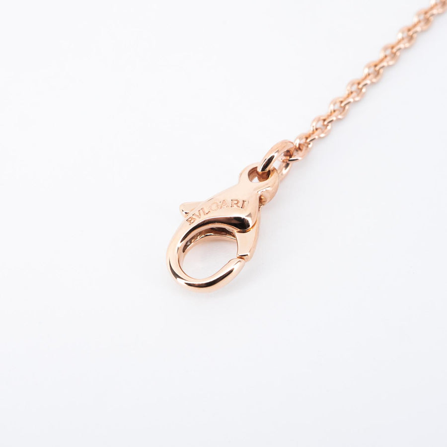 สร้อยและจี้ Bvlgari B.zero1 necklace and pendant 18K Rose Gold Size 38.5/41/43.5/46cm.# (Used) #vrbvnlim 7097
