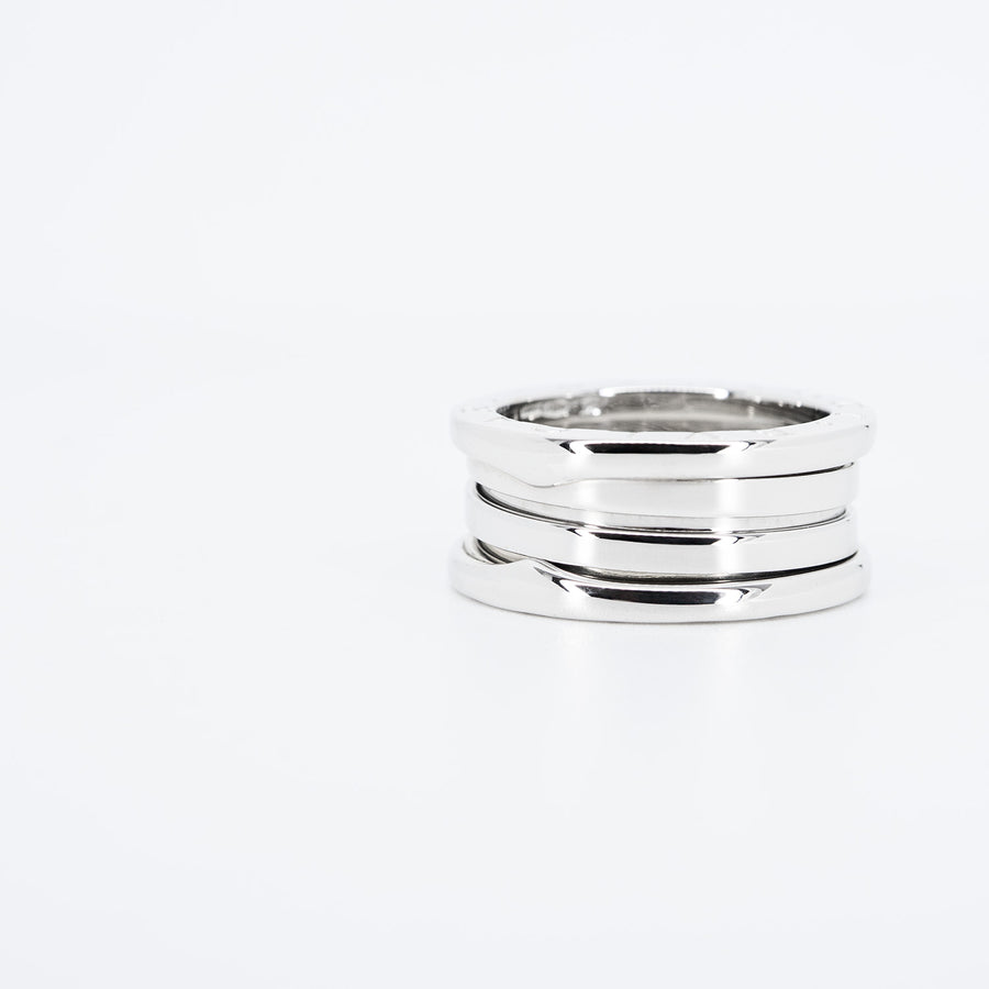 แหวน Bvlgari B.zero1 3band Ring 18K White Gold Size 54# (Used) #vrbvr 7240